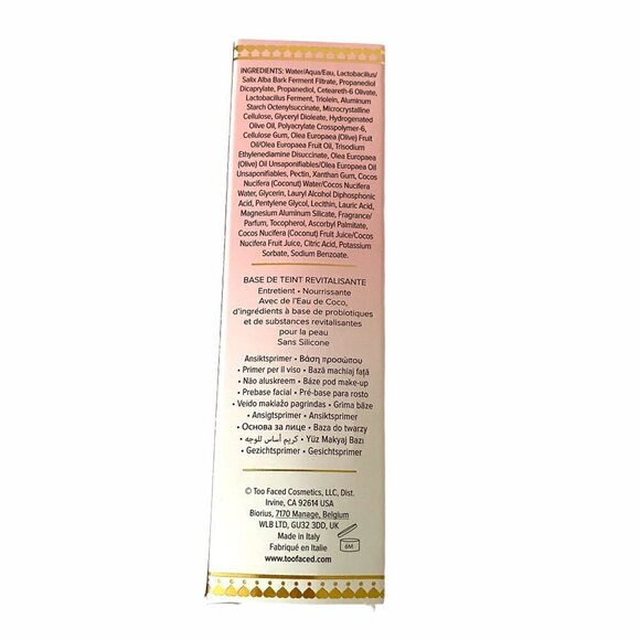 Too Faced New In Box Hangover RX Replenishing Silicone Free Face Primer - Picture 5 of 7